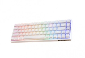 Tastatură Mecanică Wireless Zenkabeat 68 Taste RGB Albă - Img 3