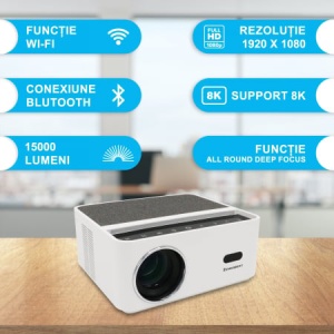 Resigilat - Videoproiector Zenkabeat ZK8320 Ultra Full HD - Img 5