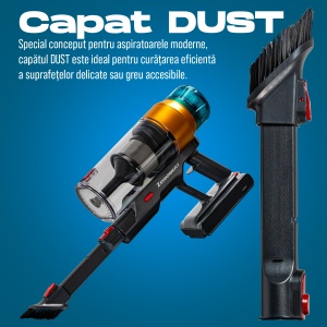 Aspirator Vertical Fără Fir Zenkabeat XC400 2în1 400W - Img 3