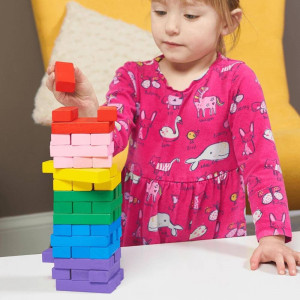 Rainbow Building Blocks - 3 in 1 Wooden Toy [DEMO] - Img 4
