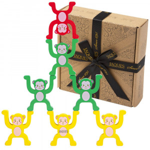 Stacking Monkeys - Wooden Stacking Toy [DEMO]