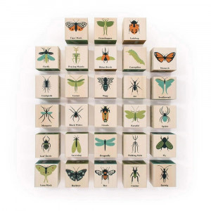 Bugs Wooden Alphabet Blocks [DEMO]