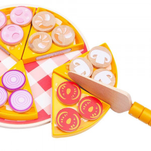 Wooden Pizza Toy - Pretend Play Food [DEMO] - Img 2