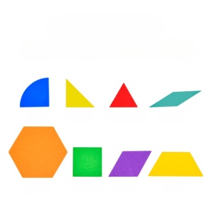 Jucarie Educativa Montessori Puzzle cu 10 Forme Geometrice din Lemn, Multicolora, pentru Copii 3+ Ani - Img 6