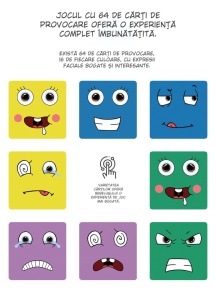 Jucarie Montessori Pentru Stimularea Inteligentei, Joc Captivant, Puzzle 3D, Cub Magic cu Emotii si Expresii Faciale, Blocuri de Constructie cu Design Variabil, Multicolor - Img 2