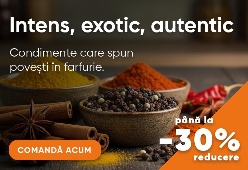 Condimente si ierburi aromatice care spun povesti in farfurie.