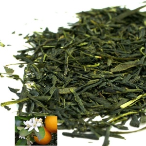 Ceai verde cu coaja de lamaie si portocala, 100 gr
