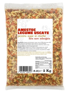 Amestec legume pentru supe si ciorbe - 100% produs natural, Fara Sare - 1 kg