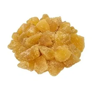Ghimbir cuburi confiat, 200 gr