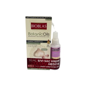 BIOBLAS GARLIC SHAMPOO 360ml + SHAMPOO GIFT 150 ml