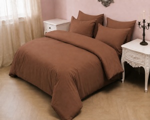Lenjerie de pat 100% bumbac TC250 132g/m2 Color of Toffe