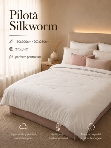 Pilotă MĚISO SilkWorm – 270 g/m²