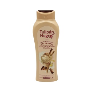 TULIPAN NEGRO LECHE MERENGADA Y CANELA 650 ml SHOWER GEL