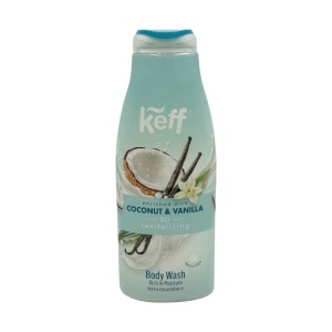 KEFF BODY WASH COCONUT & VANILLA 500ML