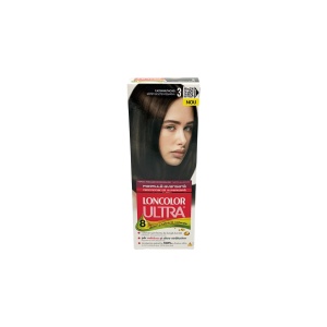 LONCOLOR Ultra Vopsea permanentă de păr cu amoniac 3 Castaniu Închis