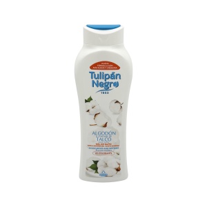 TULIPAN NEGRO ALGODON & PERFUME DE TALCO 650 ml SHOWER GEL
