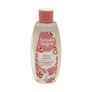 TULIPAN NEGRO BODY OIL 200ML FRESA & NATA