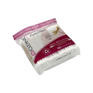 Bețișoare cosmetice Cleanic Pure Effect, 160 bucăți