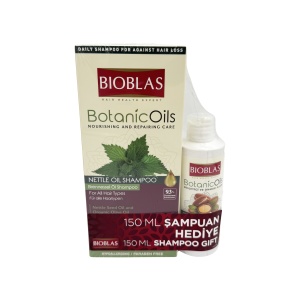 BIOBLAS NETTLE OIL SHAMPOO 360ml + SHAMPOO GIFT 150 ml