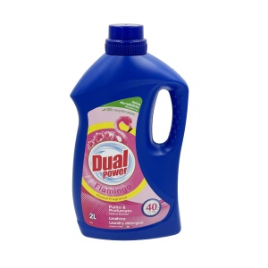DUAL POWER DETERGENT RUFE FLAMINGO 2L