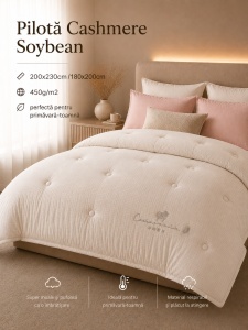 Pilotă MĚISO Cashmere Soybean – 450 g/m²