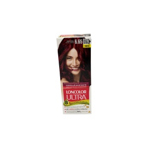 LONCOLOR Ultra Vopsea permanentă de păr cu amoniac 6.65 Roșu Coral