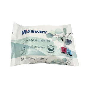 MISAVAN Intimate Wipes 20buc