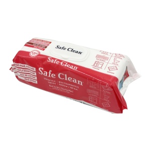 SAFE CLEAN SERVEȚELE UMEDE MULTISUPRAFEȚE 25x22 cm 100 BUC