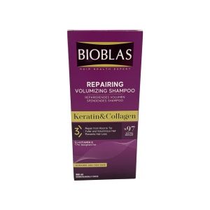 BIOBLAS REPAIRING SHAMPOO 360ml Keratin & Collagen + Vitamin E