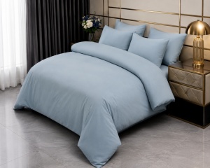 Lenjerie de pat 100% bumbac TC250 132g/m2 Blue