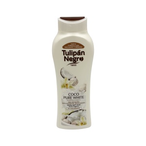 TULIPAN NEGRO COCO PURE WHITE 650 ml SHOWER GEL