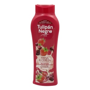 TULIPAN NEGRO FRESA & CEREZA 650 ml SHOWER GEL
