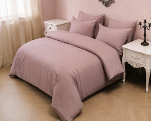 Lenjerie de pat 100% bumbac TC250 132g/m2 Mountain Grey