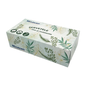 Șervețele faciale Misavan pentru copii, 2 straturi, 150 bucăți (Copy 1)