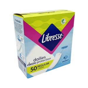 Absorbante zilnice Libresse Dailies Classic Protection Regular, 50 bucăți - Img 2