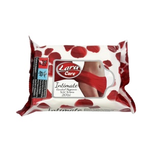 Lara Care Intimate Genital Hygienic Wet Wipes 20pcs