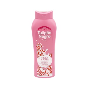 TULIPAN NEGRO FRESA & NATA 650 ml SHOWER GEL