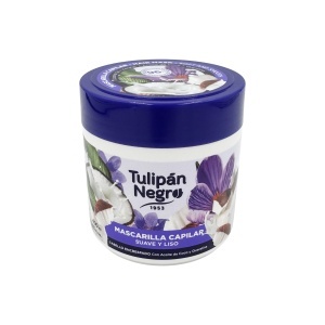 TULIPAN NEGRO MASCARILLA CAPILAR 400ML SUAVE Y LISO