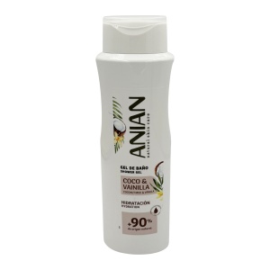 Anian Shower Gel Coconut Milk & Vanilla 750ml