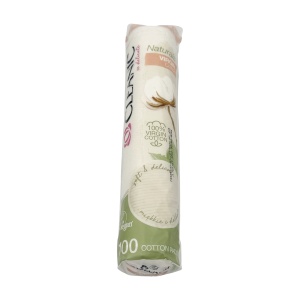 Dischete demachiante Cleanic Naturals Virgin Cotton, 100 bucăți