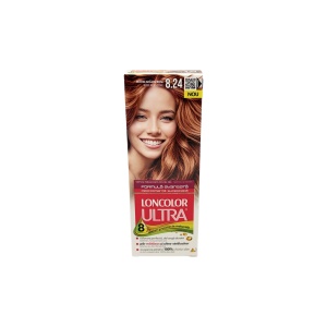 LONCOLOR Ultra Vopsea permanentă de păr cu amoniac 8.24 Blond Arămiu Rosé