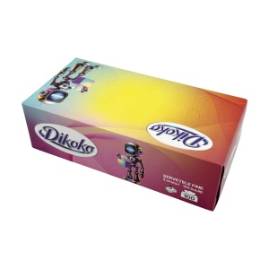 Șervețele faciale Dikoko Pop-Up, 3 straturi, 100 bucăți
