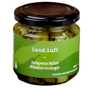 Ardei iute Jalapeno feliat, ECO, 200g