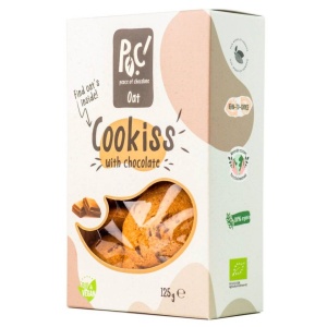 Biscuiti din ovaz cu ciocolata, POC Sweets, ECO, 125g