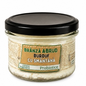 Branza Abrud gustare burduf cu smantana, 200ml