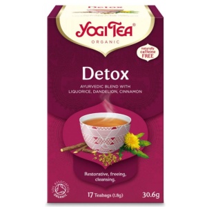 Ceai detox, Yogi Tea, ECO, 17TB*1.8gr, 30.6g