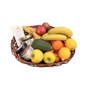 Cos mare cu fructe si dulceata, ECO, aprox 4 kg