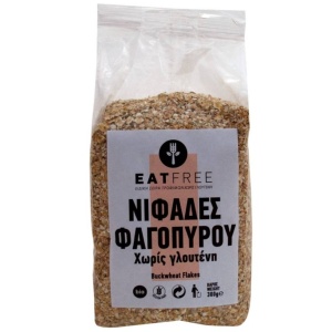 Fulgi de hrisca, Eat Free, ECO, 300g (fara gluten)