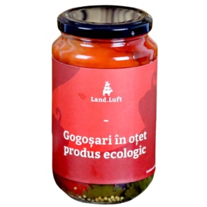 Gogosari in otet, Land-Luf, ECO, 580g