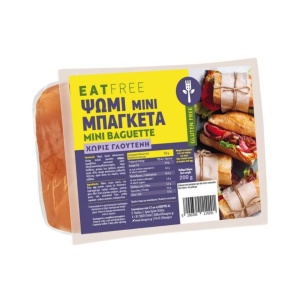 Mini paine bagheta, 2x100g (fara gluten)